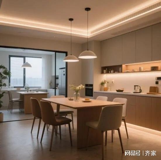 现代简约餐厅温馨到犯规！pg模拟器哇塞 这家的(图3)