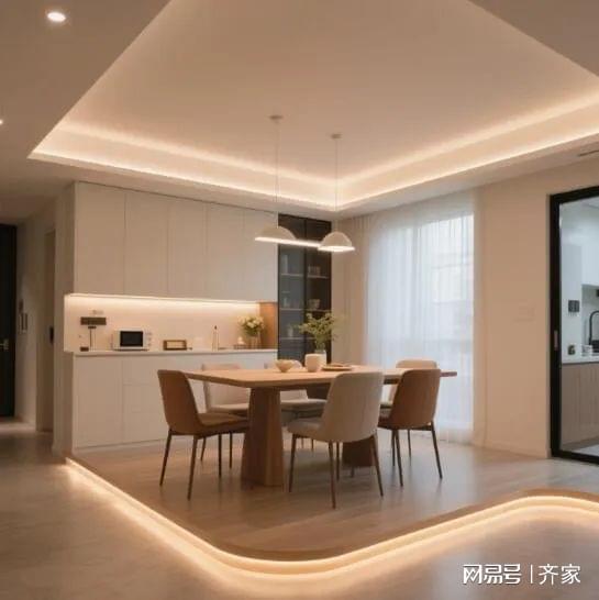 现代简约餐厅温馨到犯规！pg模拟器哇塞 这家的(图2)